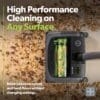 Gtech AirRAM MK2 | Lightweight Cordless Vacuum Cleaner for Carpets, Hard Floor, Pet Hair | 22V Li-ion Battery 40 Mins Runtime