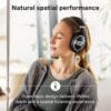 Sennheiser HD 599 SE Open-Back, Wired Over Ear Headphones, Premium Design, Natural Balanced Audio, Comfortable Fit for Music, Gaming, School, Work, Black