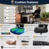Realm of Thrones Mesh Ergonomic Office Chair, Back Support and Long Hours