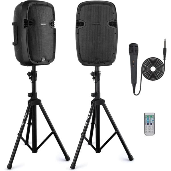 Pyle Portable Bluetooth PA Speaker System, UK Version - 10"9