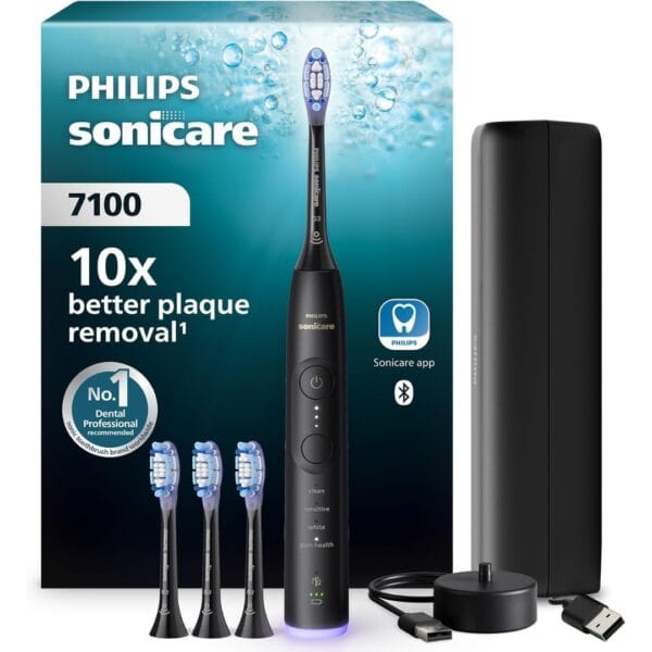 Philips Sonicare 7100 Electric Toothbrush, Sonic Toothbrush with App