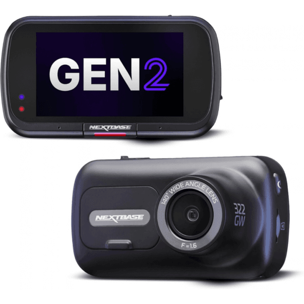 Nextbase 322GW Dash Cam - 1080p Full HD Car Camera