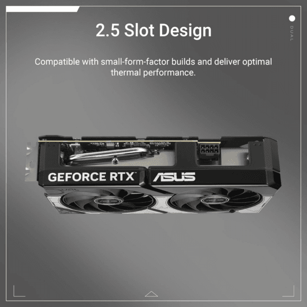 1 ASUS Dual GeForce RTX 5060 8GB GDDR7 OC Edition
