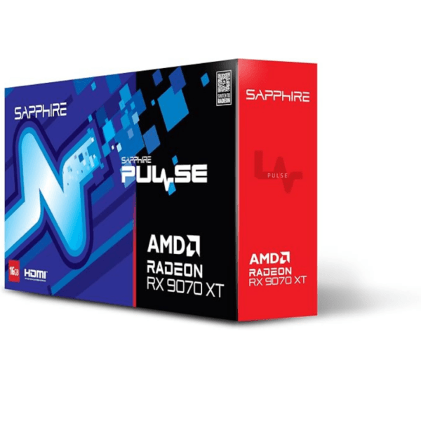 Sapphire PULSE AMD RADEON™ RX 9070 XT GAMING 16GB DUAL HDMI/DUAL DP
