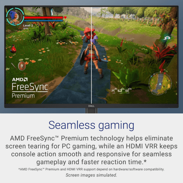 Dell 24 Gaming Monitor - SE2426HG, Full HD (1920x1080), 240Hz, Fast IPS