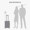 1 LEVEL8 Carry on Luggage Lightweight Suitcase with