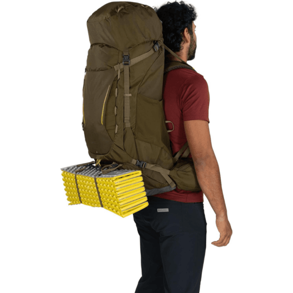 Osprey Kestrel Men's Backpacking Pack, 58L Large/X-Large, Moss Green
