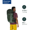Osprey Men's Talon 33 Lightweight Hiking Backpack, Scoria Blue/Night Shift, One Size