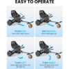 1 Gyroor K2 Go Kart Attachment for Kids & Adults
