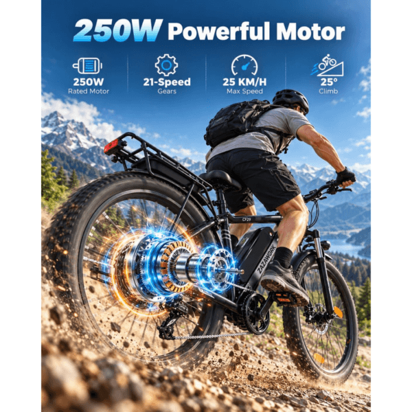 29" Electric Mountain Bike for Adults