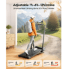 Acezoe Folding Walking Pad with Incline and Adjustable Hight
