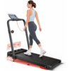 1 HomeTro 4 in 1 Walking Pad with Incline 9%, Alloy Treadmills for Home Foldable
