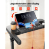 1 Toputure 6 in 1 Folding Treadmill with Retractable Handrail