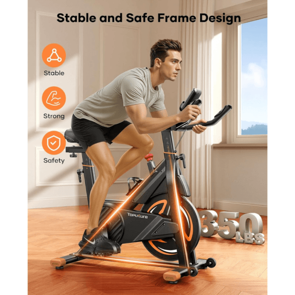 2026 Toputure Exercise Bike with LCD Display