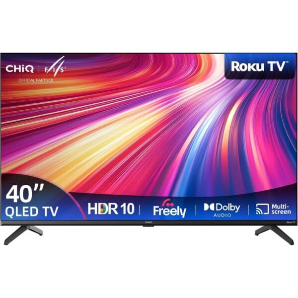 1 CHiQ 40 Inch Full HD QLED PRO Smart Roku TV