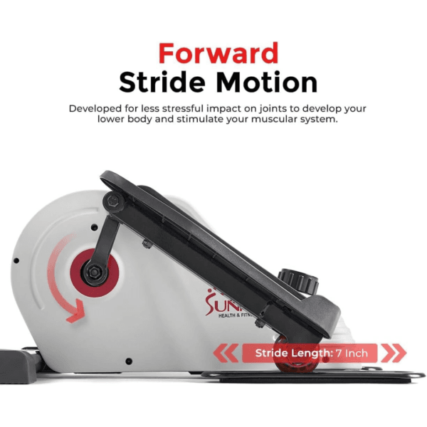 Sunny Health & Fitness Under-Desk Pedal Elliptical Machine Leg Exerciser