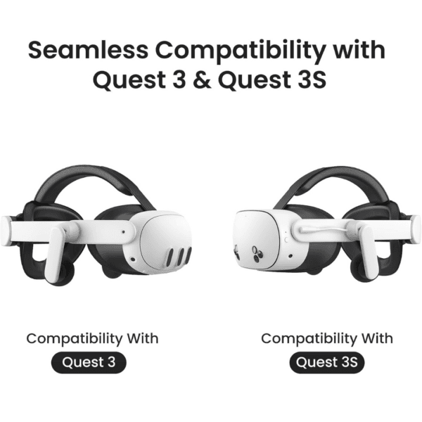 1 KIWI design K4 Duo AIO Audio Head Strap with Battery for Meta Quest 3/3S