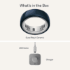 1 Oura Ring 4 - Ceramic Midnight - Size