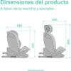 Bebeconfort RevolveFix 360 i-Size, 360° Car Seat, 40–150 cm, Dual Red