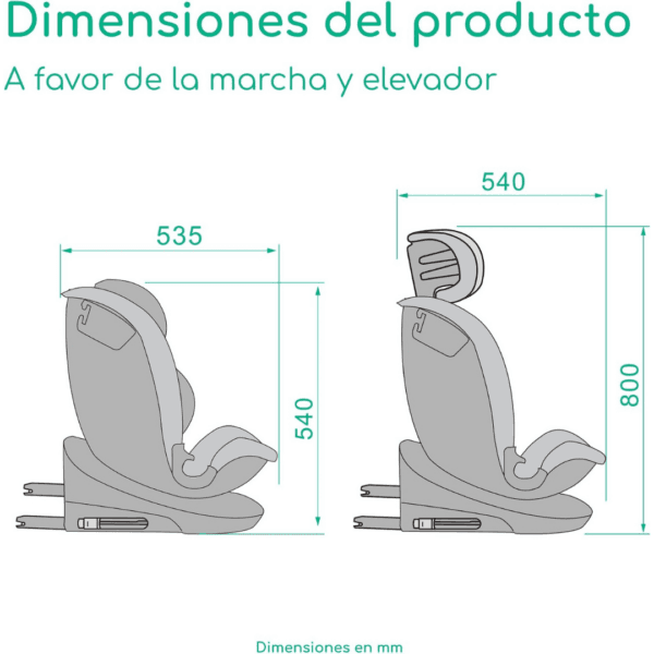 Bebeconfort RevolveFix 360 i-Size, 360° Car Seat, 40–150 cm, Dual Red