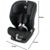 Maxi-Cosi Titan S i-Size, ISOFIX Child Car Seat, 76–150 cm, Tonal Black
