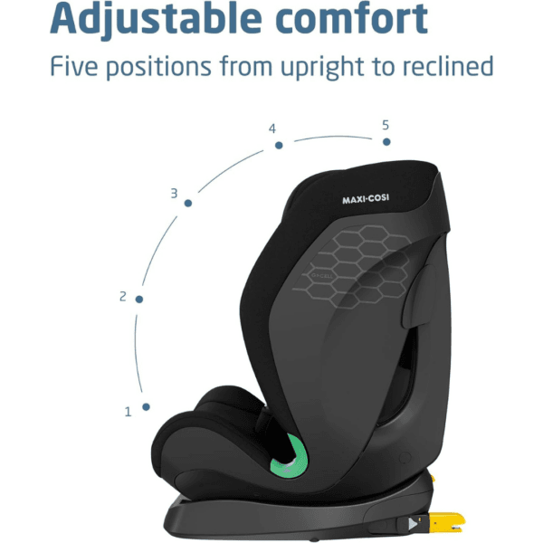 Maxi-Cosi Titan S Comfort i-Size, Car Seat, 76–150 cm, Authentic Black