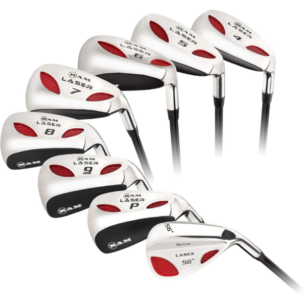 1 Ram Golf Laser Hybrid Irons Set 4-SW (8 Clubs) - Mens Right Hand