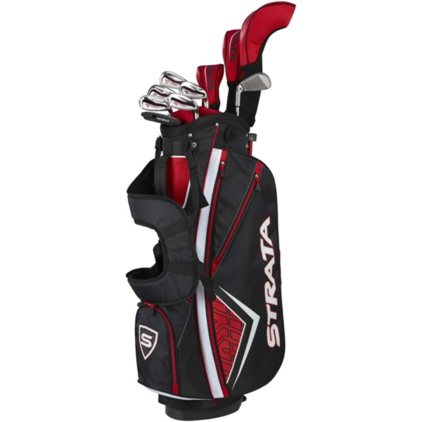 1 Strata Plus 14 Piece Packaged Golf Set, Men's, Right Hand