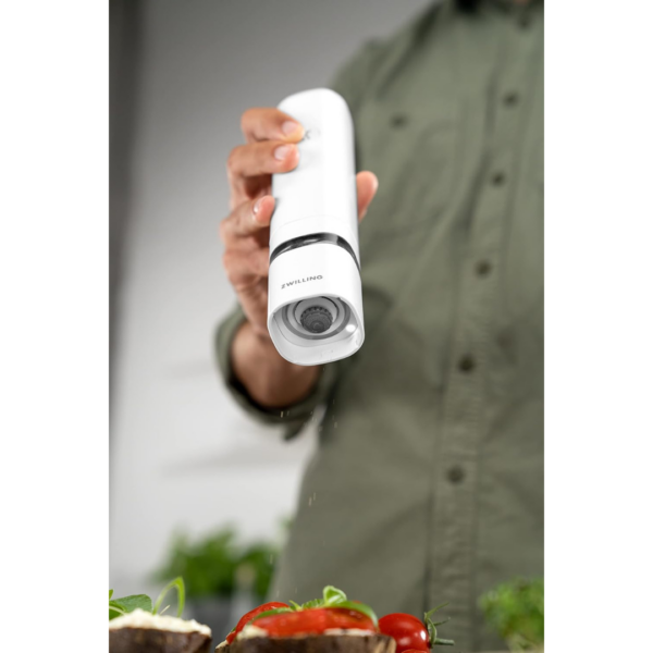 ZWILLING ENFINIGY Electric Salt & Pepper Mill with Ceramic Grinder