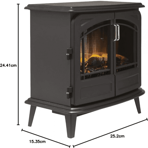 Dimplex Cassia Noir Large Optiflame Electric Stove