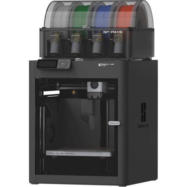 1 Bambu Lab P1S Combo, P1S 3D Printer and AMS, Multi-Color 3D Printing