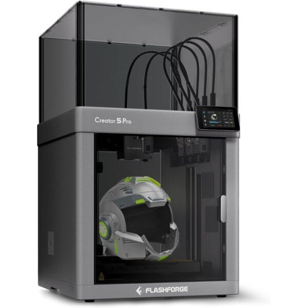 FLASHFORGE Creator 5 Pro Enclosed 3D Printer, 4-Independent-Extruder