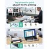 Phomemo M08F Portable Thermal Printer A4 with Bag + 10PCS Thermal Sheets