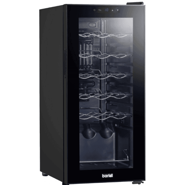 Dellonda Baridi 18 Bottle Wine Cooler Fridge with Digital Touch