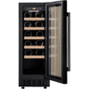 Cookology 60L Under-Counter Wine Cabinet - 20 Bottle - Black [Energy Class G]
