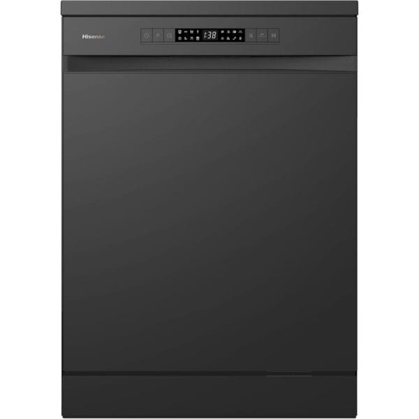 Hisense HS622E90BUK Freestanding Standard Dishwasher 85cm High - E Rated 24 x 23 x 33 inches (L x W x H) [Energy Class E] [Energy Class E]