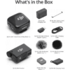 DJI Mic Mini (2 TX + 1 RX + Charging Case), Ultralight, Detail-Rich Audio