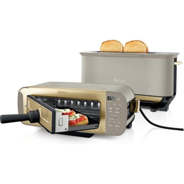 Ninja Foodi 3-in-1 Toaster, Grill and Panini Press, Stone Gold ST202UKSTGD