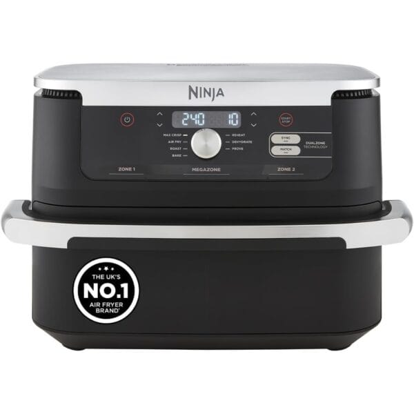 Ninja Foodi FlexDrawer 7-in-1 Air Fryer, Dual Zone, Black AF500UK