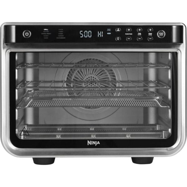 1 Ninja Foodi 10-in-1 Multifunction Worktop Oven, Silver/Black DT200UK
