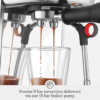 1 Sage Bambino Plus Compact Espresso Machine, Brushed Stainless Steel