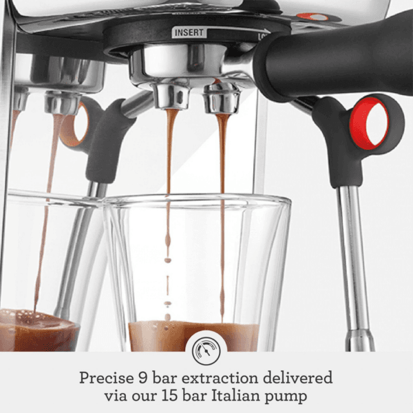 1 Sage Bambino Plus Compact Espresso Machine, Brushed Stainless Steel