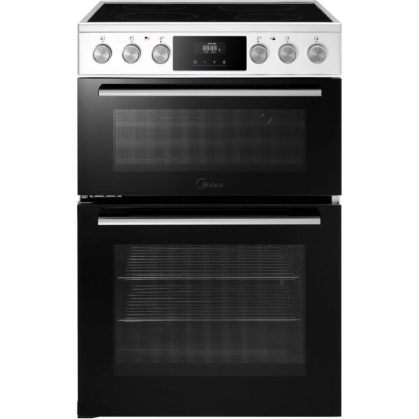 Midea 60cm Freestanding Electric Cooker with Ceramic Hob