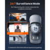 70mai 4K Dash Cam Front and Rear A810S, 4K+1080P Dual STARVIS 2, HDR Car Dash Cam with Night Vision