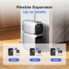 EF ECOFLOW Portable Power Station DELTA 3 Plus, 1024Wh LiFePO4 Battery