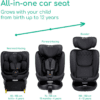 10 Bebeconfort RevolveFix Plus 360 i-Size, Car Seat, 40β150 cm, Full Black