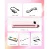 Portable Thermal Printer A4 Inkless Wireless Bluetooth Small Mobile - Pink