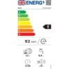 Bosch Series 2 SMS26AW08G Freestanding Dishwasher, 60cm, White [Energy Class E]