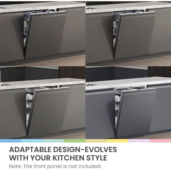 COMFEE' Fully Integrated Dishwasher, 14 Place Settings, Wi-Fi, Built-In [Energy Class C]