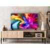 TCL 32SF560-UK 32 Inch Full HD QLED HDR Smart TV with Fire TV Press & Ask Alexa, Metallic Bezel-Less Design [Energy Class F]